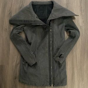 Charcoal grey lululemon coat size 8